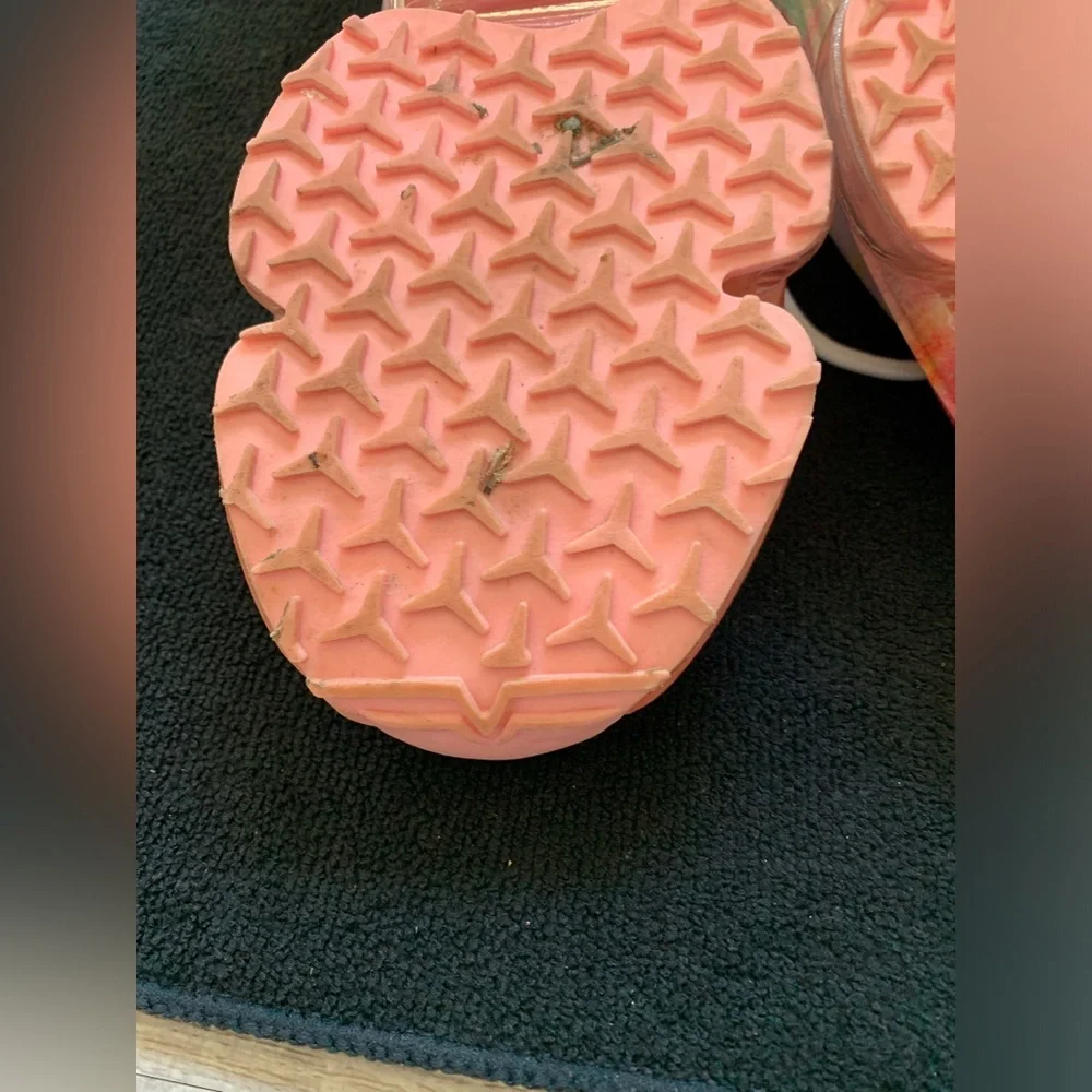 Women’s White Sneakers with Pink Insole - Picture 6 of 7